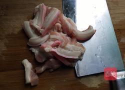 酸菜肉的做法图解3