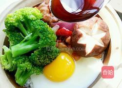 香菇鸡肉煲仔饭的做法图解19