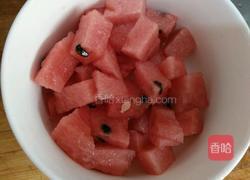 西瓜刨冰的做法图解2