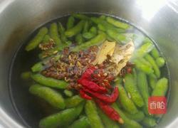 香糟毛豆的做法图解4
