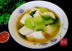 豆腐炖白菜的做法图解6