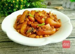 黄豆花生炖猪蹄的做法图解11