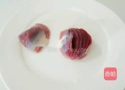 姜葱爆炒鸭肾的做法图解2