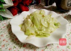 素炒洋白菜的做法图解7