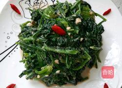 麻酱菠菜的做法图解6