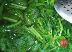 菠菜疙瘩汤的做法图解2