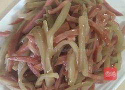 火腿肠炒榨菜的做法图解7