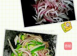 洋葱炒青椒的做法图解2