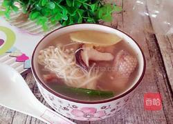 双菇滚鸭汤的做法图解8