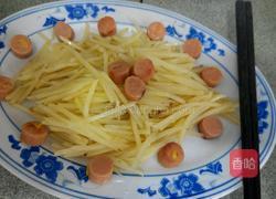 火腿炒土豆丝的做法图解5