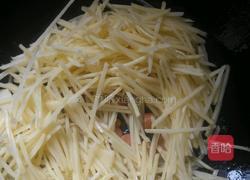 火腿炒土豆丝的做法图解4