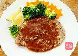 红酒牛排的做法图解14