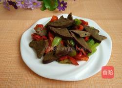 芹菜炒猪肝的做法图解8