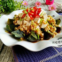 松花拌豆腐的做法[图]