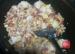 香肠蛋炒饭的做法图解5