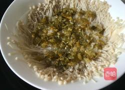 蒜蓉剁椒金针菇的做法图解7