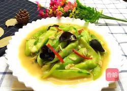 虾皮炒丝瓜的做法图解5