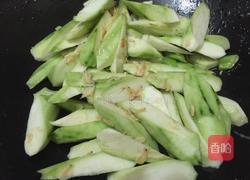 虾皮炒丝瓜的做法图解4