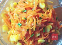 甜玉米小炒胡萝卜的做法图解5