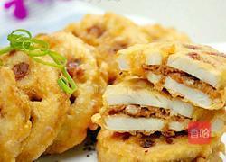 炸藕夹的做法图解1