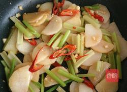 西芹炒山药的做法图解8