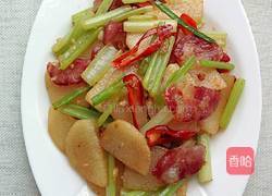 西芹炒山药的做法图解10