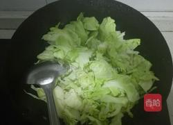 辣炒圆白菜的做法图解4