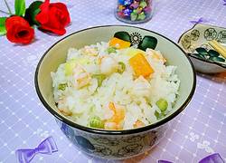 虾仁焖饭