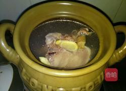 榴莲壳炖土鸡的做法图解4