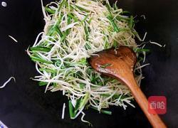 韭菜豆芽的做法图解5