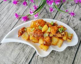 土豆燉雞翅