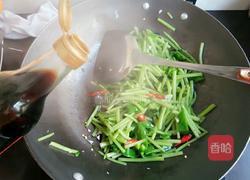 豆豉味红薯梗的做法图解5