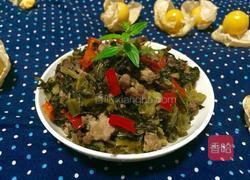 酸菜炒肉末的做法图解6