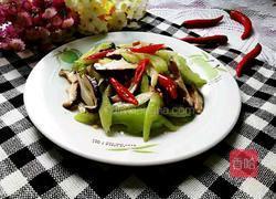 西芹炒香菇的做法图解6