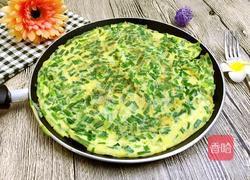 韭菜摊鸡蛋的做法图解8