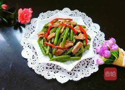 四季豆炒猪肉的做法图解11