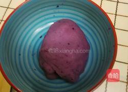 紫薯馒头的做法图解3