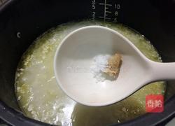 白菜瘦肉粥的做法图解9