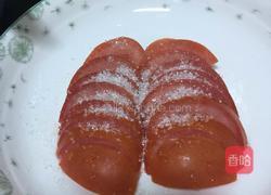 糖拌西红柿的做法图解2