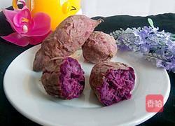 微波炉蒸紫薯的做法图解9