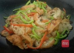 辣椒炒面筋的做法图解6