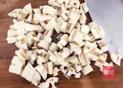 醋溜藕丁的做法图解1