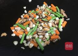 香菇田園蔬菜粥的做法圖解4