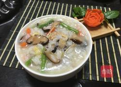 香菇田園蔬菜粥的做法圖解7