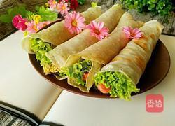 单饼卷菜的做法图解14