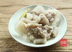 黄豆猪尾汤的做法图解3