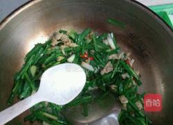 蛤喇肉炒韭菜的做法图解8