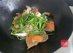 炒蟹的做法图解9