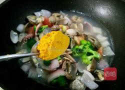 咖喱海鲜的做法图解11