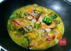 咖喱海鲜的做法图解13